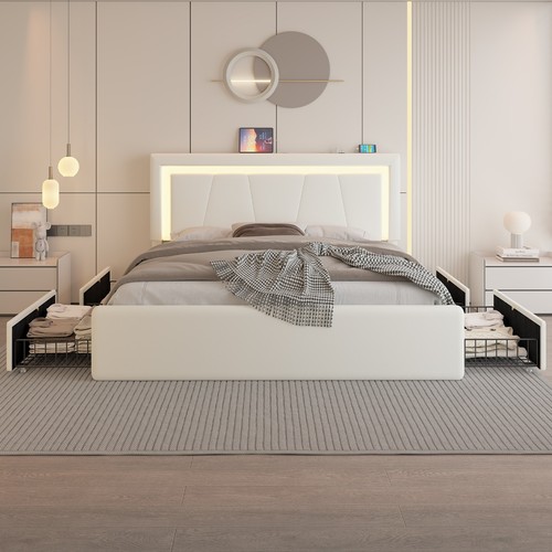 Queen full bed frame - queen/full,