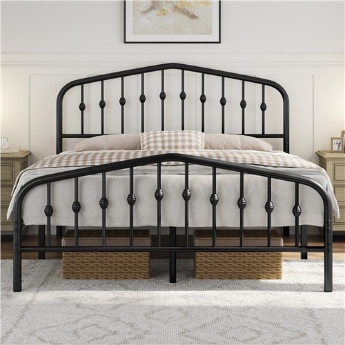 Metal bed frames - metal, platform