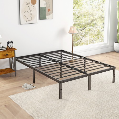 Heavy duty platform bed frame - bed,